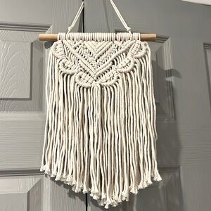 Mkono 2 Pcs Macrame Wall Hanging Decor, Woven Chic Bohemian Room Decor.